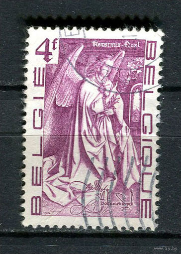 Бельгия - 1974 - Рождество - [Mi. 1789] - полная серия - 1 марка. Гашеная.  (Лот 34Gy)-T4P31