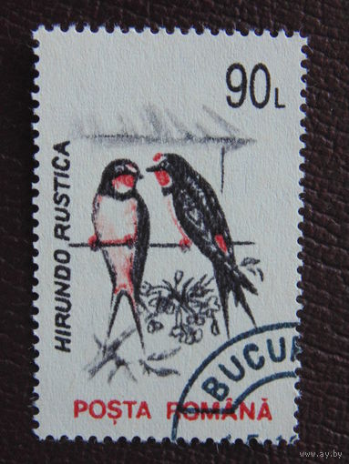 Румыния 1993 г. Птицы.