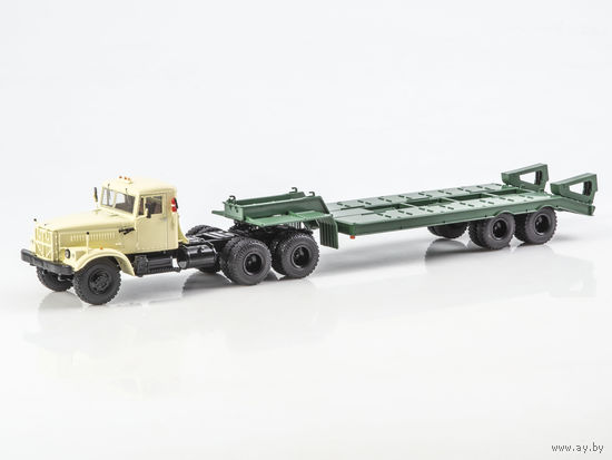 КРАЗ-258Б1 с полуприцепом ЧМЗАП-5523