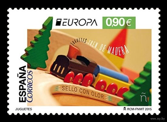 2015 Испания 4973 Европа. Старые игрушки ** (И)