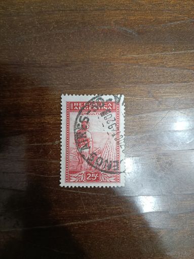 Аргентина 25 сентаво 1936 год Сельское хозяйство
