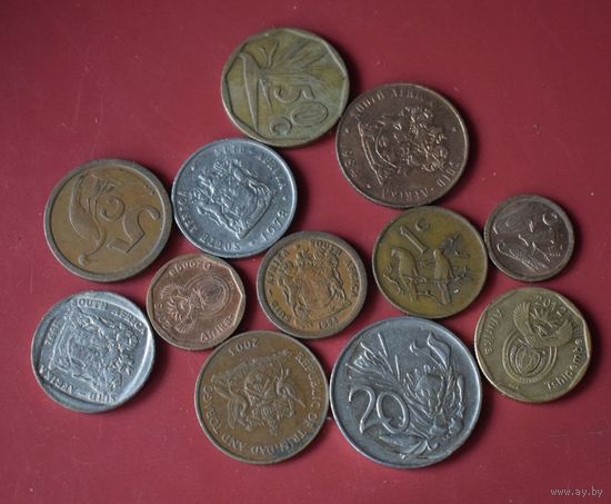 ЮАР 12 монет