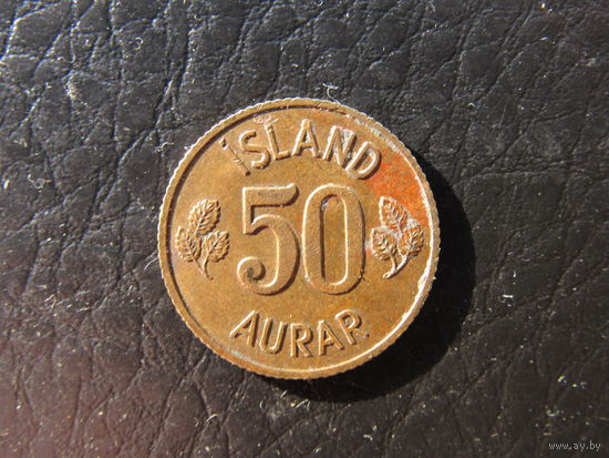 Исландия. 50 эйре. 1969. С 20 копеек. Распродажа коллекции. Смотрите другие лоты.