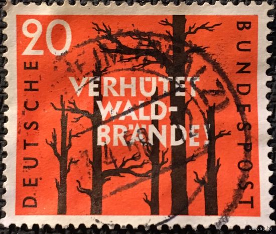 ЦІКАВІЦЬ АБМЕН! 1958, беражыце лес, 20 пфенігаў