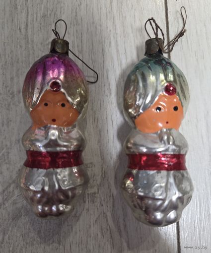 Елочные игрушки Маленький Мук СССР 2шт