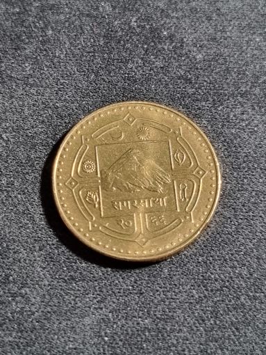 Непал 1 рупия 2009 Unc