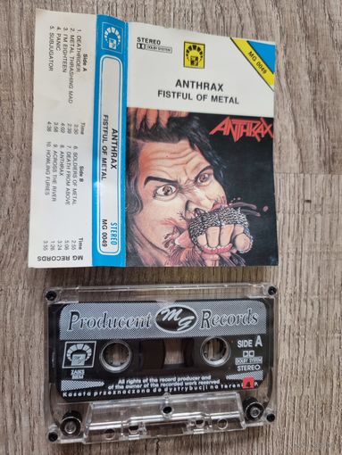 Аудиокассета ANTHRAX