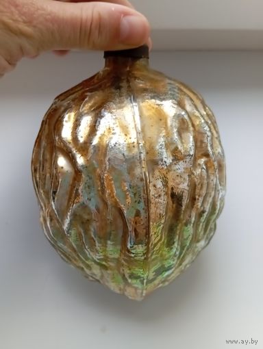 Кремлевская ёлочная игрушка СССР "Орех"
