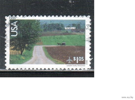 США-2012 (Мих.4789) , гаш. , Ландшафты