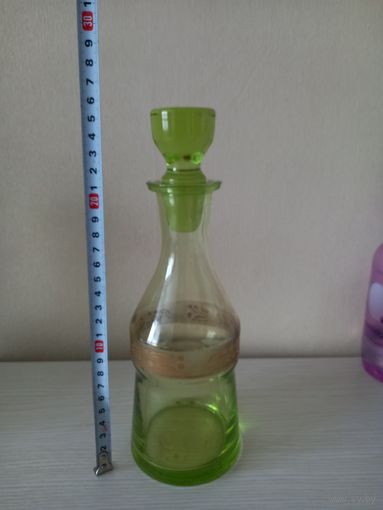 Графин цветное стекло СССР