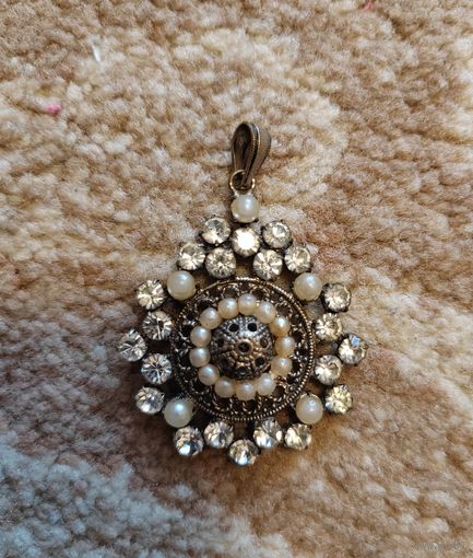 Винтажный кулон Чехословакия СССР