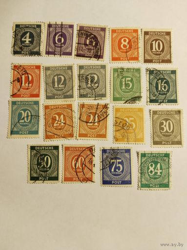 Германия 1948 (Амер.и Брит.зона)   19 м