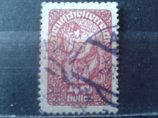 Немецкая Австрия 1920 Стандарт, аллегория  40