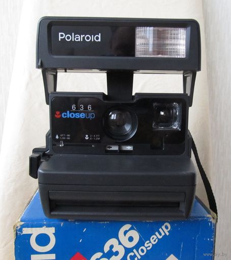 Все лоты с рубля.Фотоаппарат Palaroid 636,сделан в Великобритании,в оригинальной коробке.