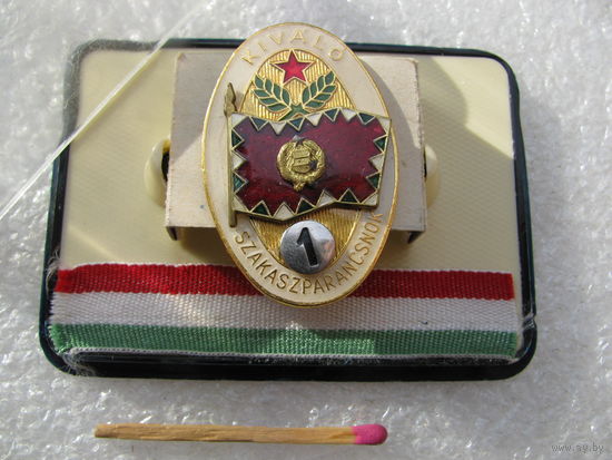 Знак ВНР. Отличник народной армии. 1 класс. в родной коробке. тяжёлый