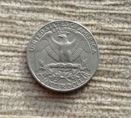 Werty71 США 1 квотер 25 центов 1/4 доллара 1985 P Орёл