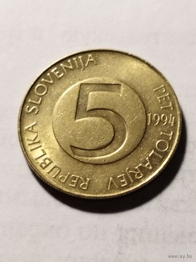 Словения 5 толар 1994