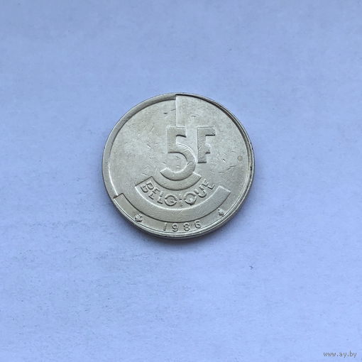 5 франков 1986
