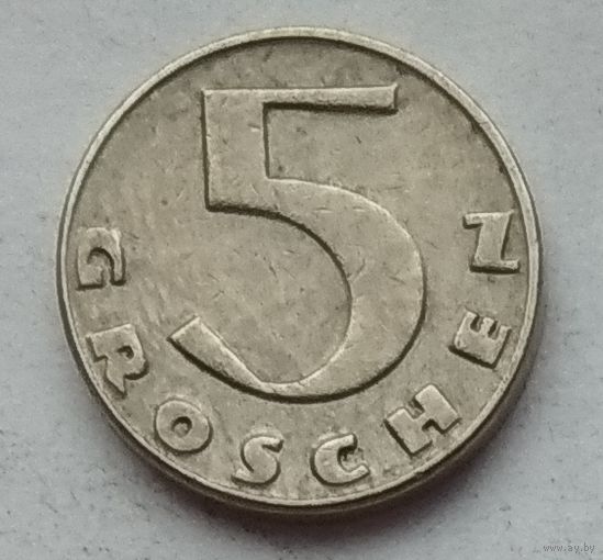 Австрия 5 грошей 1931 г.