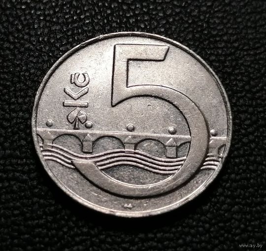 5 крон 1994 "кленовый лист"  Виннипег Канада
