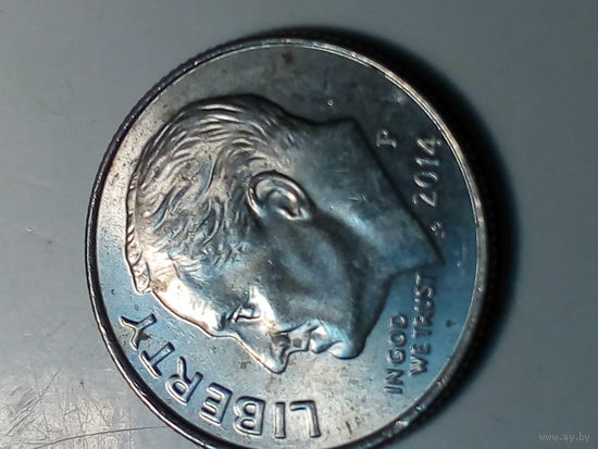 10 центов США 2014 p