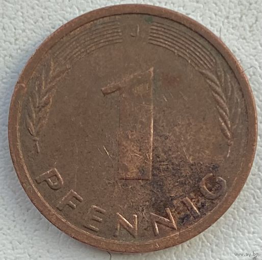 Германия 1 пфенниг 1992 г. J