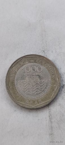 Колумбия 1000 песос 2019