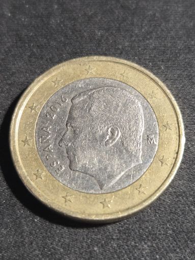 Испания 1 евро 2016