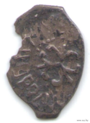 Деньга ~1485-1505 Иван III Васильевич (Великий) Трилистник чеканка в Москве _состояние XF+/AU