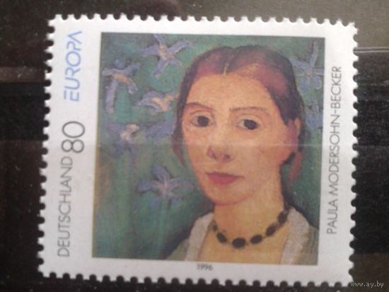 Германия 1996 Европа, женщины, живопись** Михель-1,3 евро