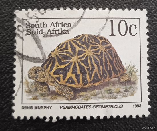 Лот 289 ЮАР (1993) ЮАР Геометрическая черепаха ZA893