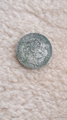 10 крейцеров 1869 год.