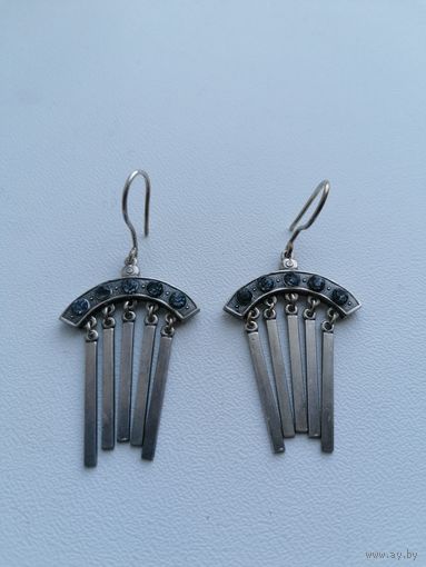 Серьги 875 пр, редкий дизайн