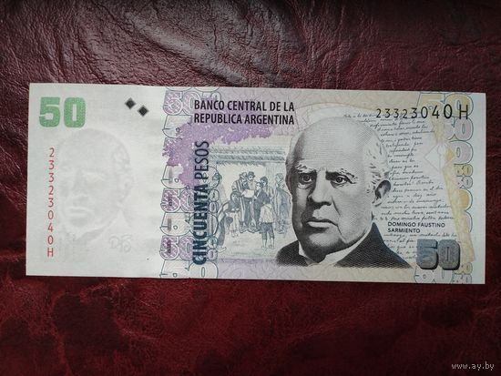 50 песо Аргентина 2003-15 г.г.