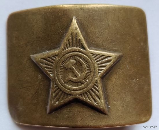 Пряга солдатская СССР 50-70 гг. клеймо- М