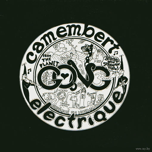 Gong – Camembert Electrique, LP 1971