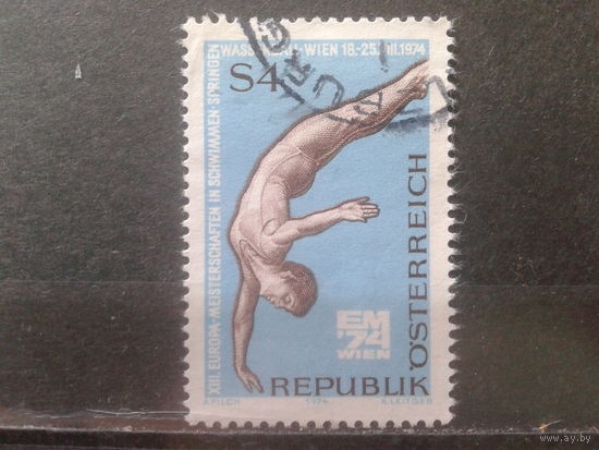 Австрия 1974 Прыжки в воду
