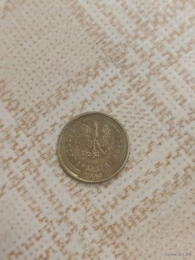 1 грош 2017 Польша