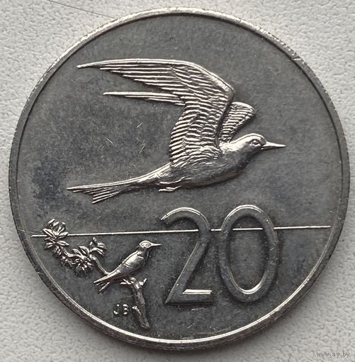 Острова Кука 20 центов 1983 г.