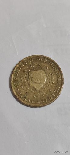 Нидерланды 10 евроцентов 2001