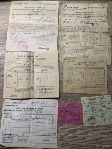 Документы.1927-32г.цена за все.