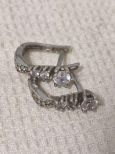 Серьги. 925пр.
