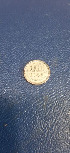 Дания 10 эре 1917