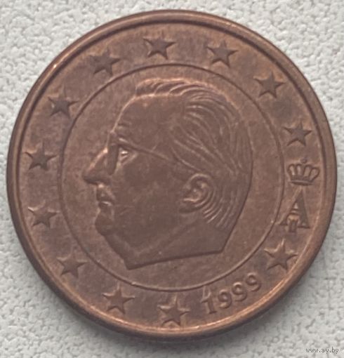 Бельгия 1 евроцент 1999 г.