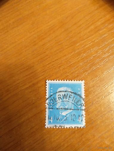 1931 Германия Рейх мих.454 Гинденбург выпускалась одиночкой (1-2)