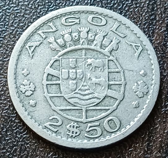 Ангола 2.5 эскудо, 1956   ( 2-1-6 )