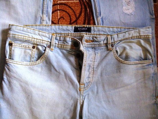 Джинсы подростковые PULL&BEAR 42-46 р-р на рост до 185см.