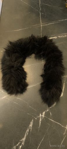 Мех натуральный черный