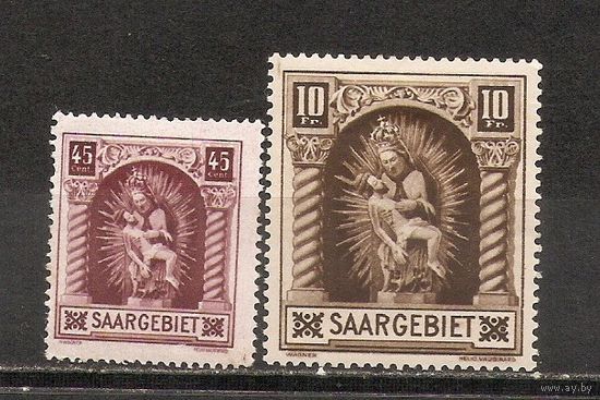 ФФ4 СААР 1925 Мадонна из Блискастеля следы от наклеек