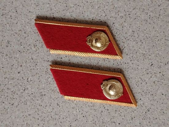 Петлицы+кокарда МВД СССР